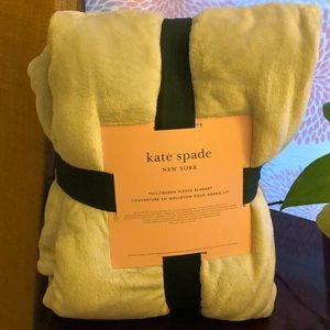 Light blue Kate Spade Queen/Full Blanket
